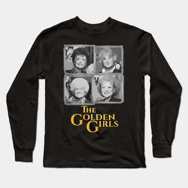 #GoldenGirls Long Sleeve T-Shirt by clownescape